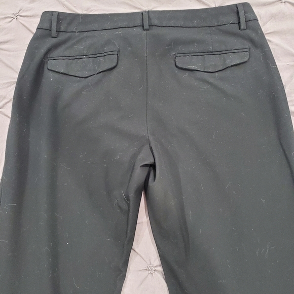 Gap Modern Bootcut Trousers Slacks Pants Black 6 Regular - Picture 8 of 8
